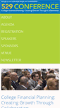 Mobile Screenshot of 529conference.com