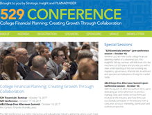 Tablet Screenshot of 529conference.com